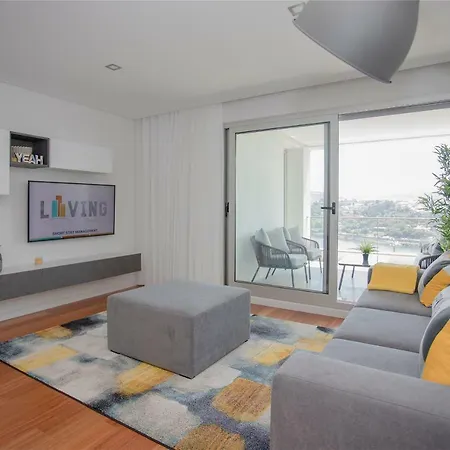 Apartment Liiiving In Porto - Luxury River View Valbom (Gondomar)